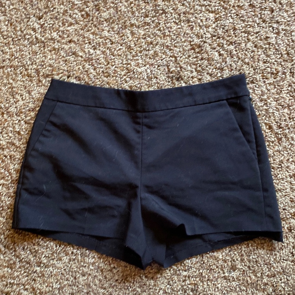 Black express business casual shorts